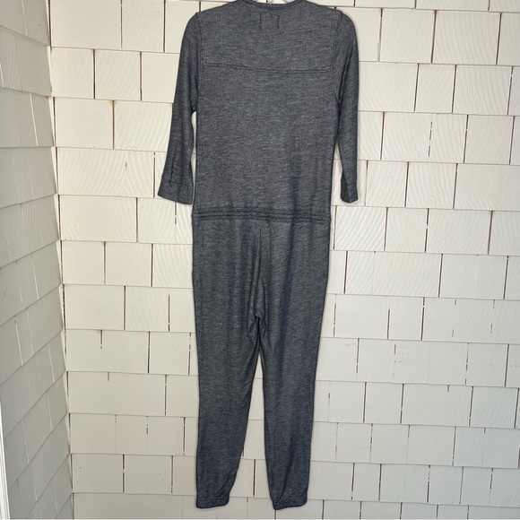 Anthro McGuire Flight Jumpsuit Gray Casual Onesie - Picture 4 of 11